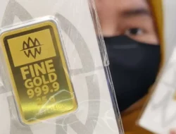 Harga Emas Masih Meroket, 1 Gram Dijual Rp1.774.000