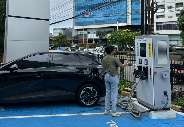 Instalasi DC Fast Charger Baru Hadir di area area BYD Haka Auto
