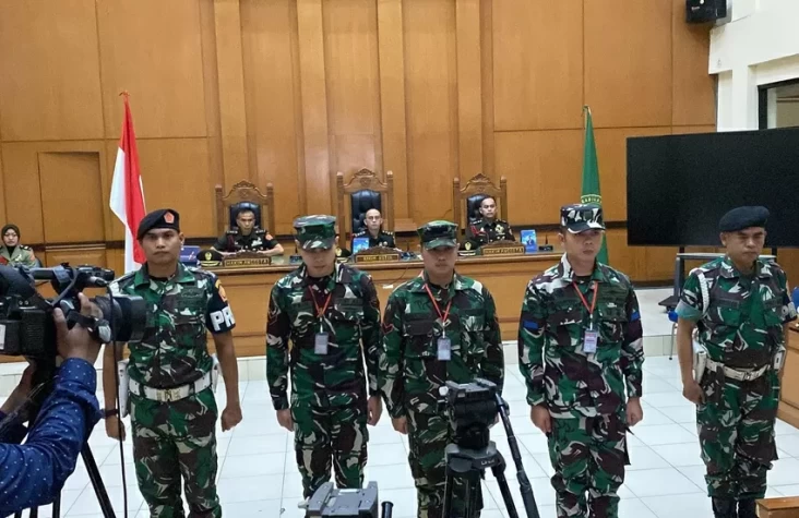 Sidang Vonis 3 Anggota TNI AL Terdakwa Penembakan Bos Rental Mobil Digelar 25 Maret 2025