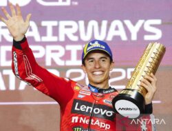 Marc Marquez segel puncak klasemen setekah raih kemenangan keempat