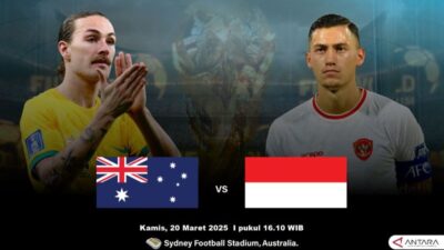 Nusantara vs Australia ditayangkan dalam di lokasi ini