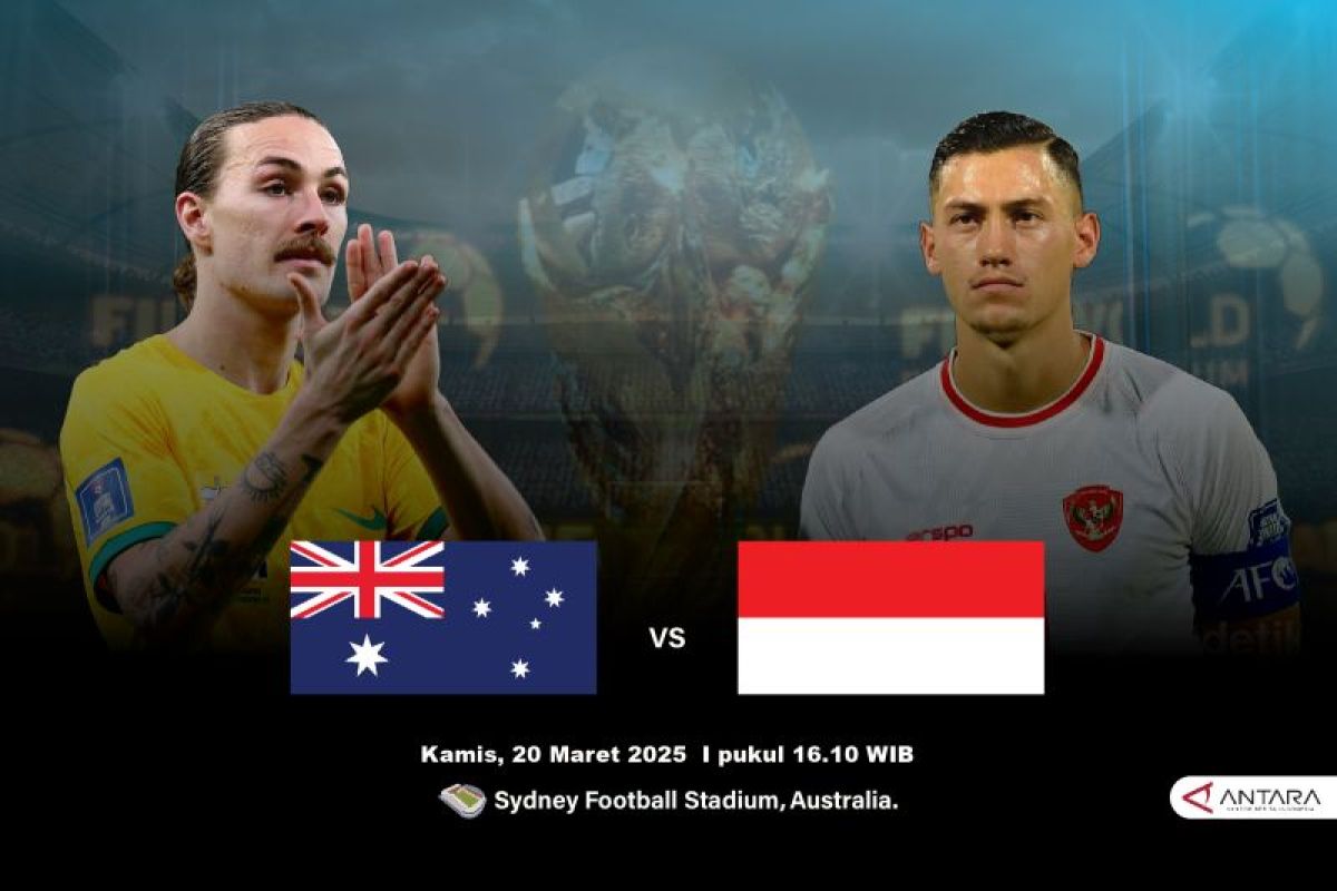 Head to head pertandingan Nusantara vs Australia