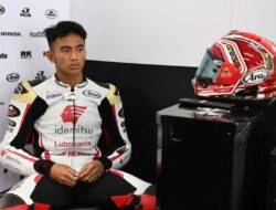 Mario Aji tuntaskan balapan Moto2 Qatar 2025 pasca sempathighside