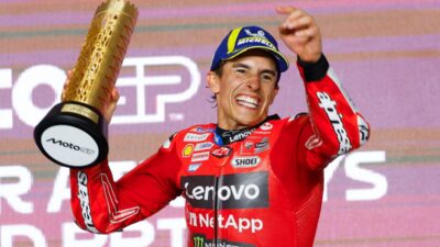Marc Marquez berjaya pada GP Qatar