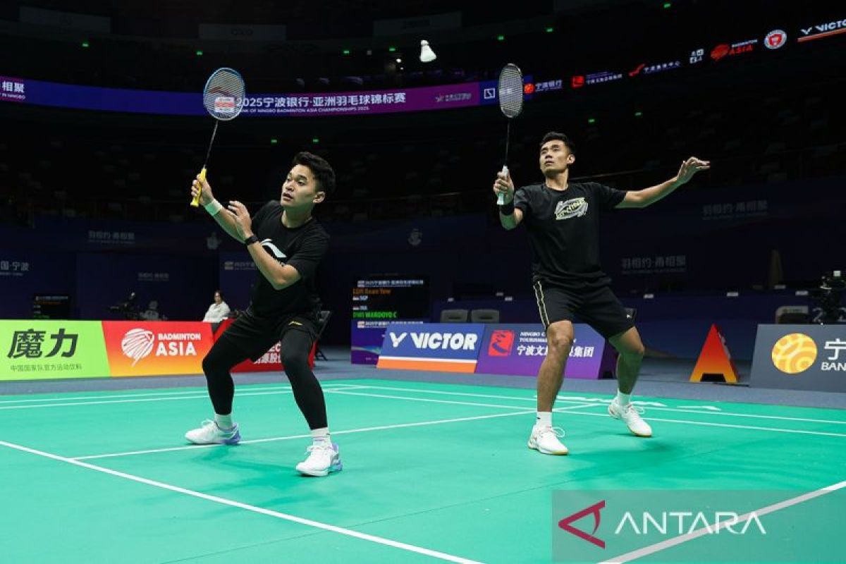 Leo/Bagas melaju ke semifinal Kejuaraan Bulu Tangkis Asia 2025
