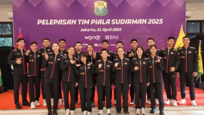 Daftar lengkap pembagian grup Piala Sudirman2025