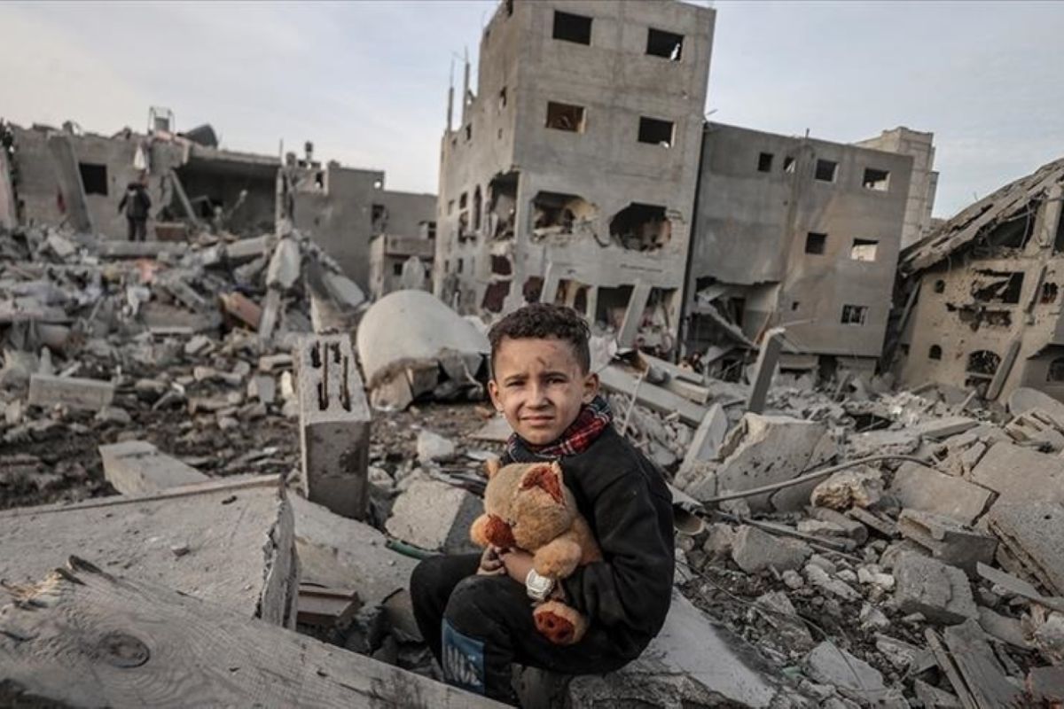 tanah negeri Israel palsukan temuan terowongan ke pada Wilayah Kawasan Gaza untuk cegah gencatan senjata