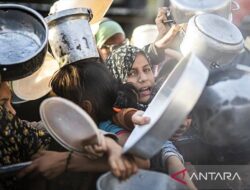 WFP kehabisan stok makanan untuk keluarga Wilayah Gaza akibat blokade tanah Israel