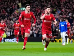 Magis Diogo Jota Menangkan Liverpool di dalam Derby Merseyside, The Reds Kian Dekat Juara Kompetisi Inggris