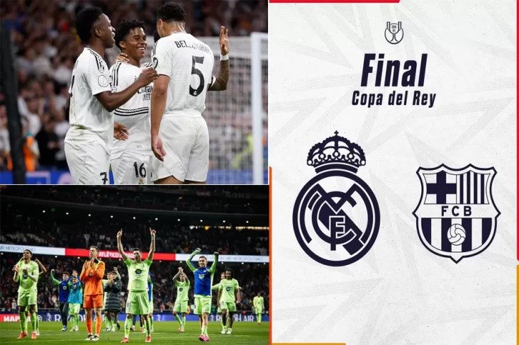 Prediksi Real Madrid vs Barcelona di area pada Final Copa del Rey 2025
