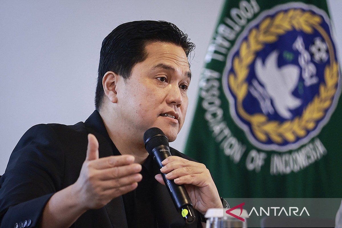 Jelang HUT ke-95 PSSI, Erick Thohir ajak cetak sejarah baru