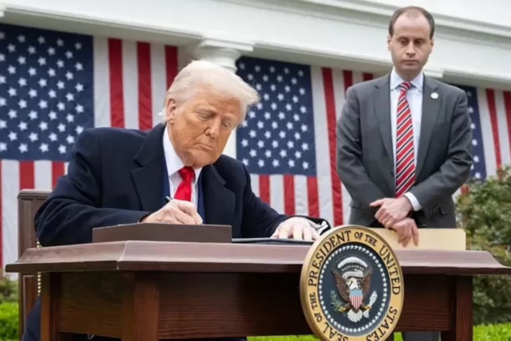 Sekilas Tarif Trump terhadap China, Uni Eropa, lalu Puluhan Negara Lainnya