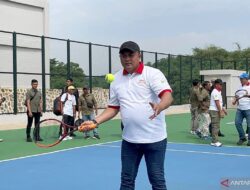 Kepala Daerah Bogor resmikan Lapangan Tenis Kapten Muslihat di dalam Pakansari
