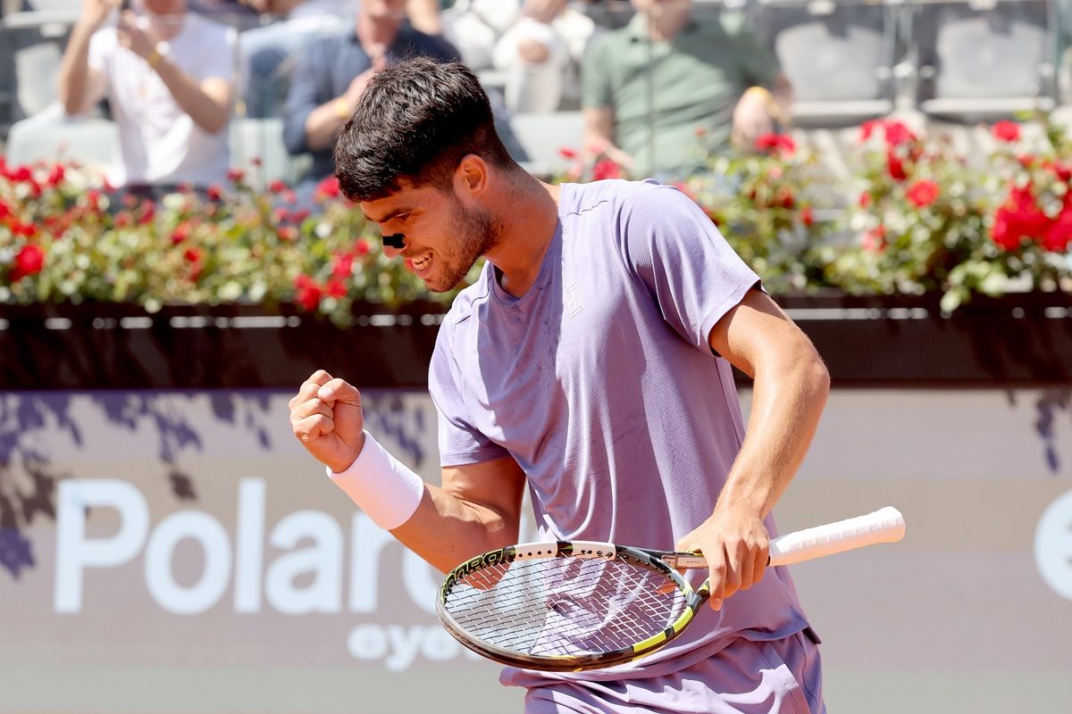 Alcaraz melaju ke perempat final ATP Masters ke Roma