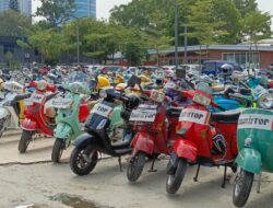 Budaya saling klakson pengguna vespa yang dimaksud mulai terkikis zaman