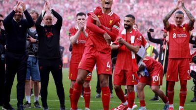 Daftar lengkap peringkat juara Liverpool sepanjang masa