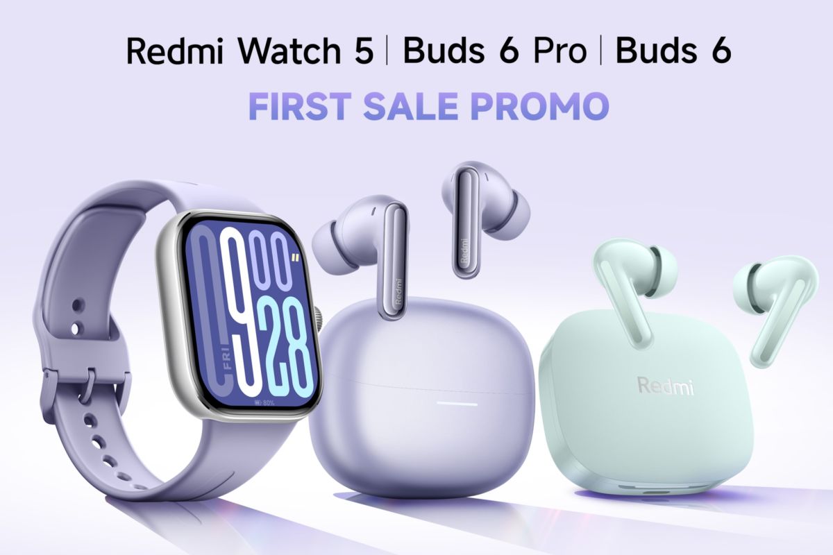 Xiaomi luncurkan Redmi Buds 6 kemudian Watch 5, cek spesifikasinya