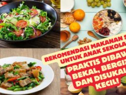 Rekomendasi Makanan Sehat untuk Anak Sekolah: Praktis Dibawa Bekal, Bergizi, dan Disukai Si Kecil!