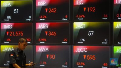 Harga Turun Tajam, BEI Pantau Ketat Perdagangan Saham KBLV serta juga DKHH