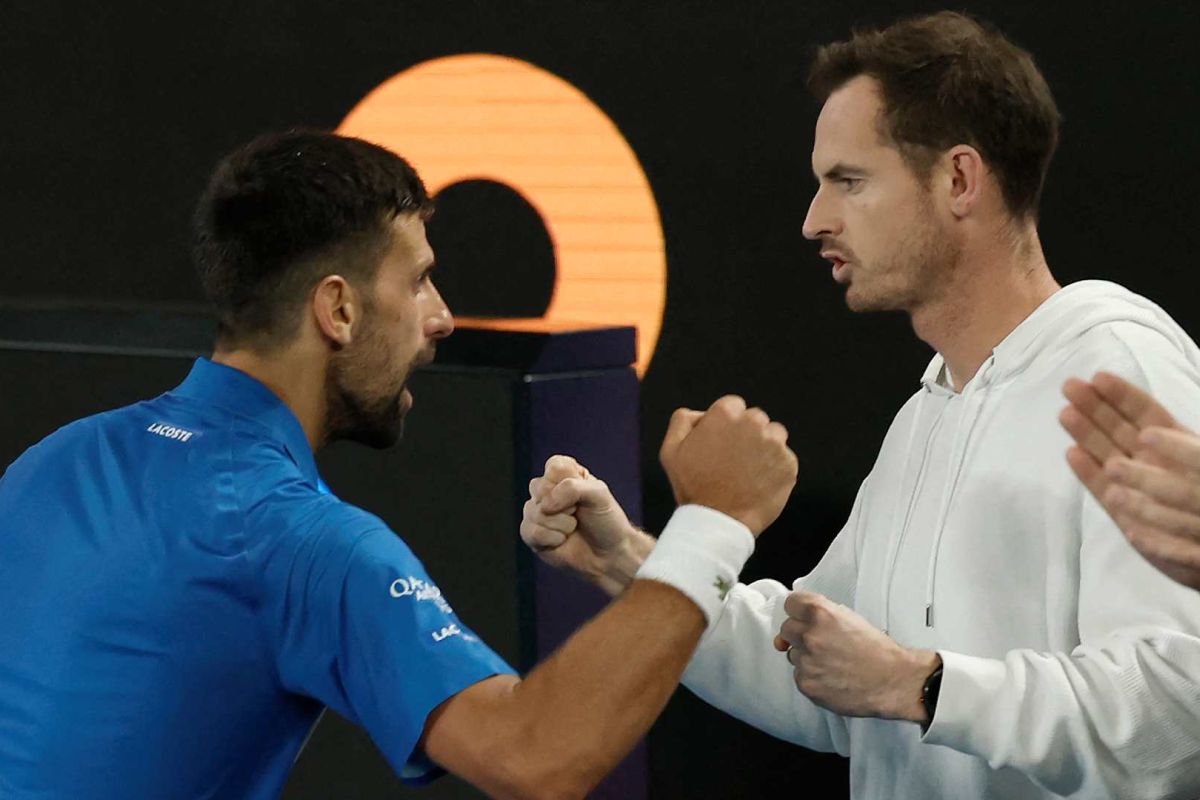 Andy Murray serta juga Novak Djokovic akhiri kerja identik kepelatihan