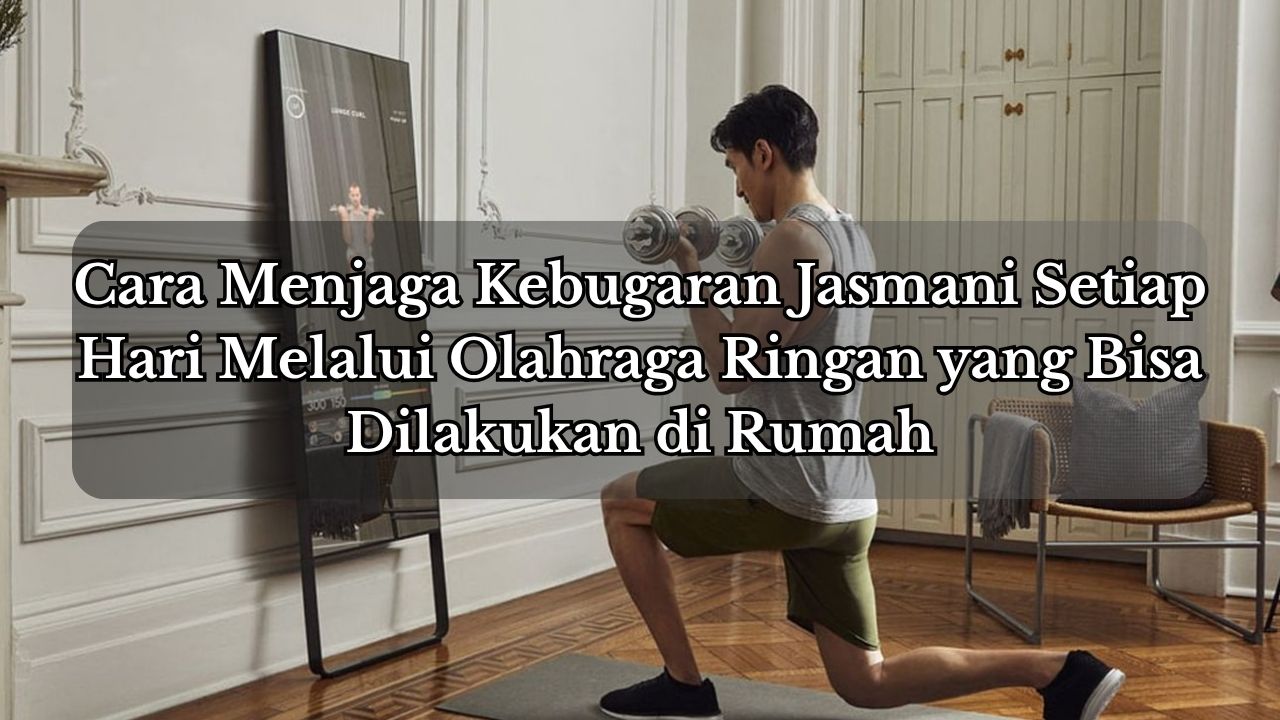 Cara Menjaga Kebugaran Jasmani Setiap Hari Melalui Olahraga Ringan yang Bisa Dilakukan di Rumah