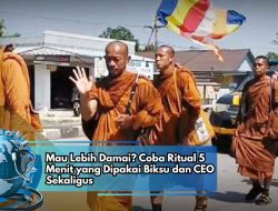 Mau Lebih Damai? Coba Ritual 5 Menit yang Dipakai Biksu dan CEO Sekaligus
