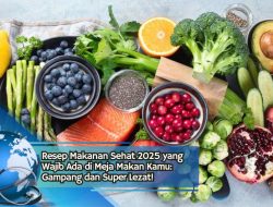 Resep Makanan Sehat 2025 yang Wajib Ada di Meja Makan Kamu: Gampang dan Super Lezat!