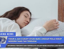 Tidur 6 Jam Cukup? Studi Baru Ungkap Pola Hidup Modern yang Tak Terduga!