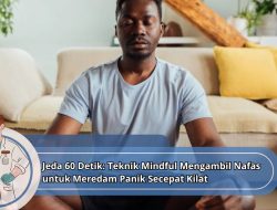 Jeda 60 Detik: Teknik Mindful Mengambil Nafas untuk Meredam Panik Secepat Kilat