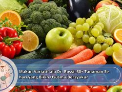 Makan Variatif ala Dr. Rossi: 30+ Tanaman Se-hari yang Bikin Ususmu Bersyukur