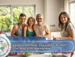 Bukan Sekadar Masak: 5 Pola Hidup Kunci Hidup Sehat Bebas Keracunan Makanan