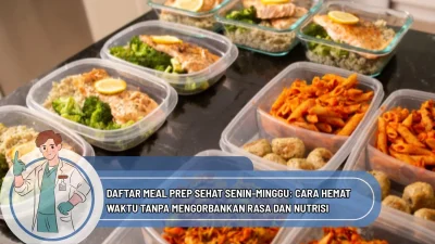 Daftar Meal Prep Sehat Senin-Minggu: Cara Hemat Waktu Tanpa Mengorbankan Rasa dan Nutrisi
