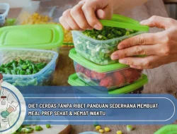 Diet Cerdas Tanpa Ribet Panduan Sederhana Membuat Meal Prep Sehat & Hemat Waktu