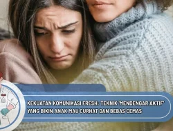Kekuatan Komunikasi Fresh: Teknik ‘Mendengar Aktif’ yang Bikin Anak Mau Curhat dan Bebas Cemas