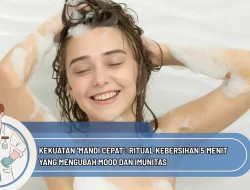 Kekuatan ‘Mandi Cepat’: Ritual Kebersihan 5 Menit yang Mengubah Mood dan Imunitas