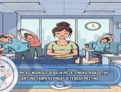 Micro-Workout di Balik Meja: Tingkatkan Detak Jantung Tanpa Keringat di Tengah Meeting