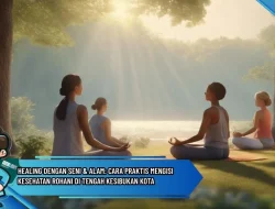 Healing Dengan Seni & Alam: Cara Praktis Mengisi Kesehatan Rohani di Tengah Kesibukan Kota