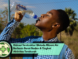 Hidrasi Terstruktur Metode Minum Air Berbasis Berat Badan & Tingkat Aktivitas Terakurat