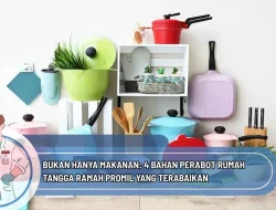 Bukan Hanya Makanan: 4 Bahan Perabot Rumah Tangga Ramah Promil yang Terabaikan