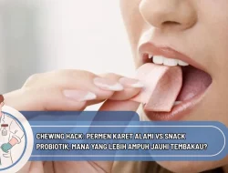 Chewing Hack: Permen Karet Alami VS Snack Probiotik, Mana yang Lebih Ampuh Jauhi Tembakau?