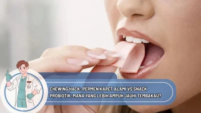 Chewing Hack: Permen Karet Alami VS Snack Probiotik, Mana yang Lebih Ampuh Jauhi Tembakau?