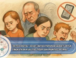 “Detox Digital” Sehat: Batasi Paparan Gadget untuk Tingkatkan Kualitas Tidur dan Imunitas Optimal
