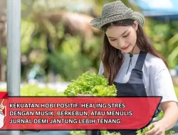 Kekuatan Hobi Positif: Healing Stres dengan Musik, Berkebun, atau Menulis Jurnal Demi Jantung Lebih Tenang