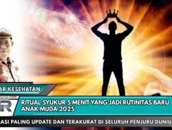 Ritual Syukur 5 Menit yang Jadi Rutinitas Baru Anak Muda 2025