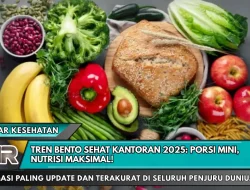 Tren Bento Sehat Kantoran 2025: Porsi Mini, Nutrisi Maksimal!