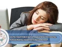 Skema Tidur Power Nap & Manajemen Stres Digital: Perisai Mental Hadapi Ketergesaan Hidup