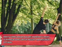 Waktu Emas Bakar Kalori: Manfaat Ilmiah Olahraga Sore untuk Weight Management Optimal