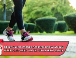 Bakar Kalori Cerdas: Strategi Berjalan Kaki Interval 20 Menit untuk Turun Berat Badan