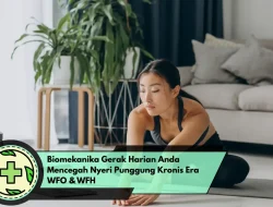 Biomekanika Gerak Harian Anda Mencegah Nyeri Punggung Kronis Era WFO & WFH