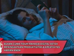 Bukan Cuma Tidur! Rahasia Digital Detox Meningkatkan Produktivitas & Kreativitas Harian Anda